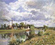 Shore plant, Camille Pissarro
